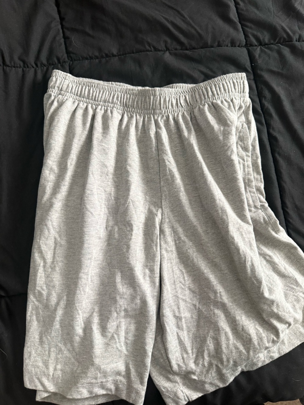 Sport-Tek Light Gray Men's Athletic Shorts